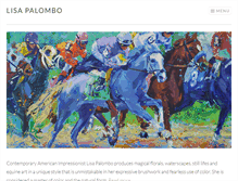 Tablet Screenshot of lisapalombo.com